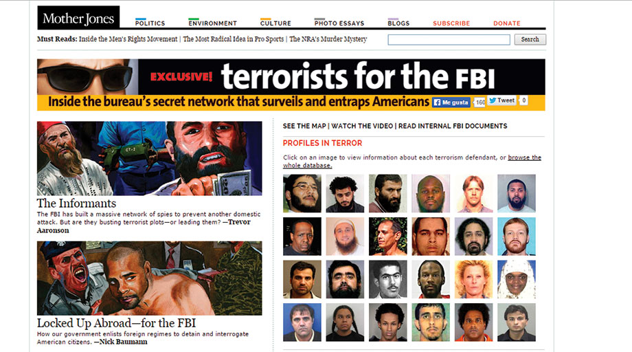 Terroristas para el FBI